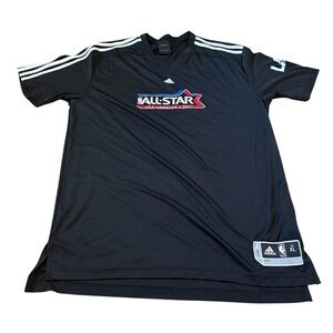 NBA Adidas All Star 2011 Jersey Mens XL Los‎ Angeles Basketball Black Shirt